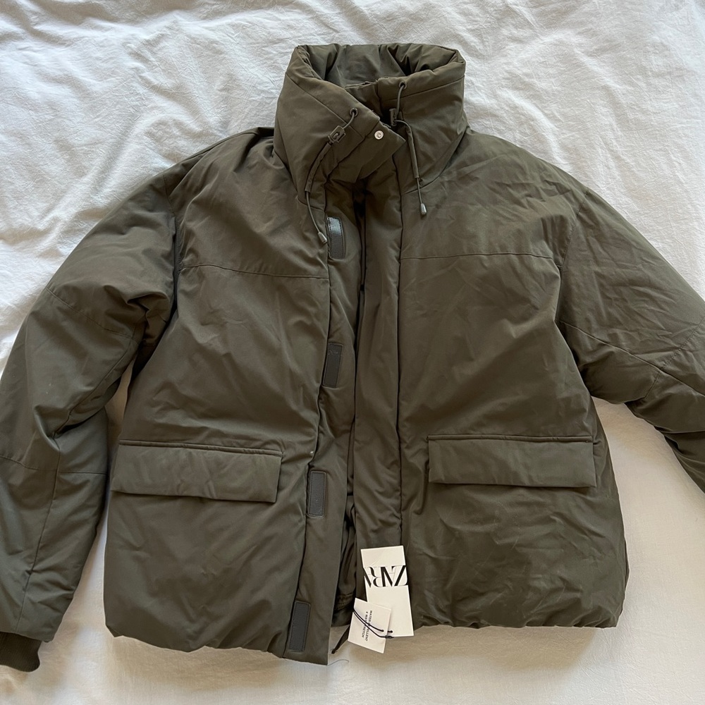 Zara puffer jacket